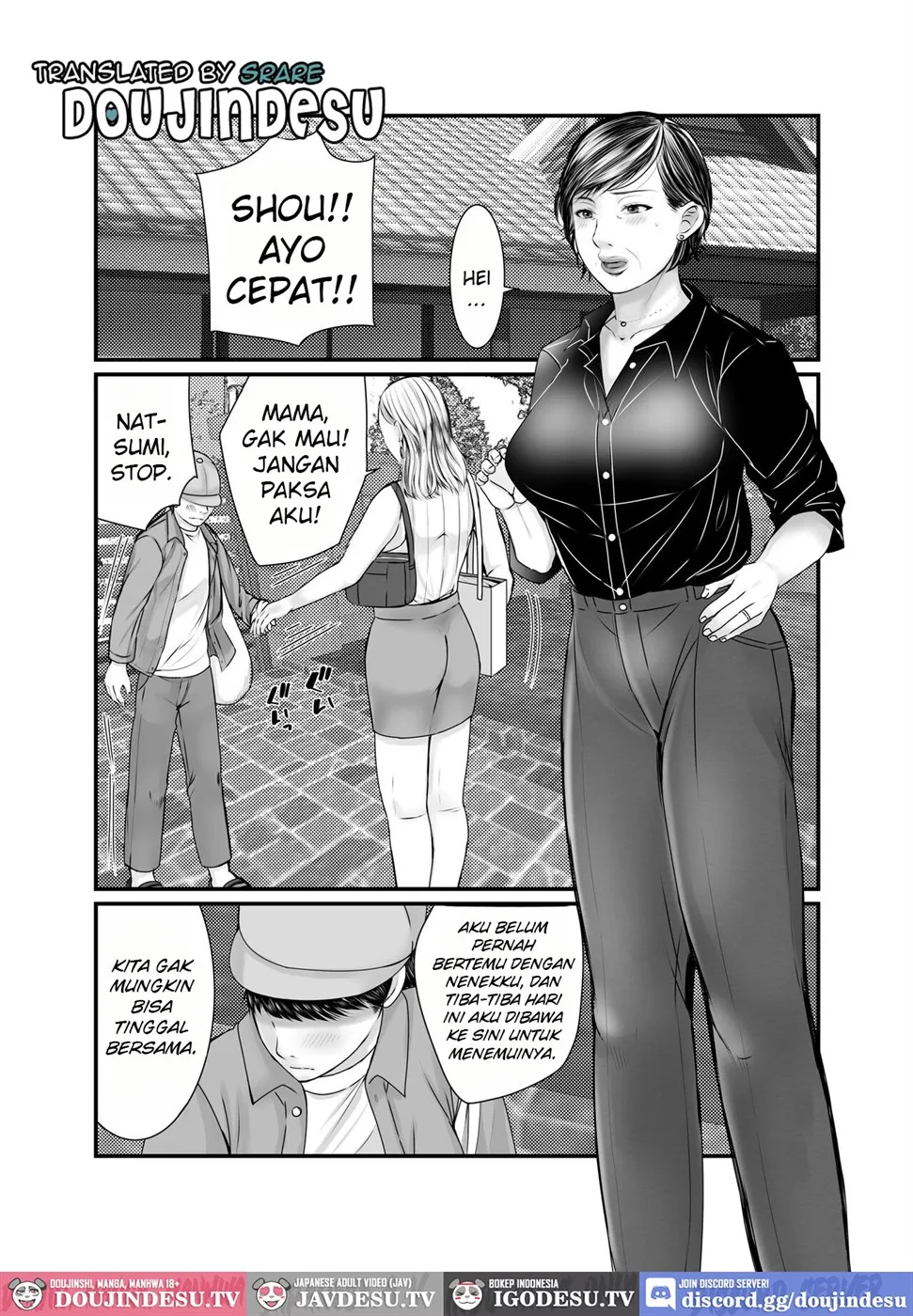 Sobo to Mago - Mago ni Hajimete Chapter 01 End - Komikindo